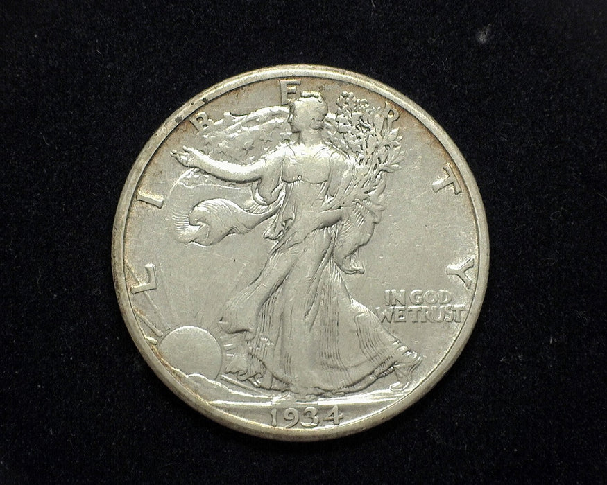 1934 S Liberty Walking Half Dollar VF/XF - US Coin