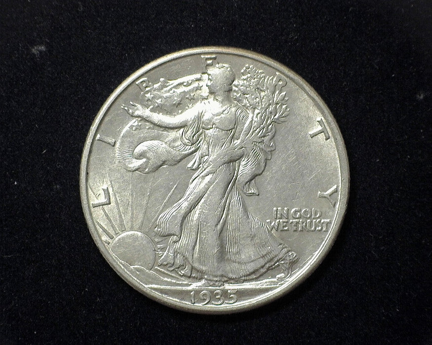 1935 D Liberty Walking Half Dollar XF - US Coin