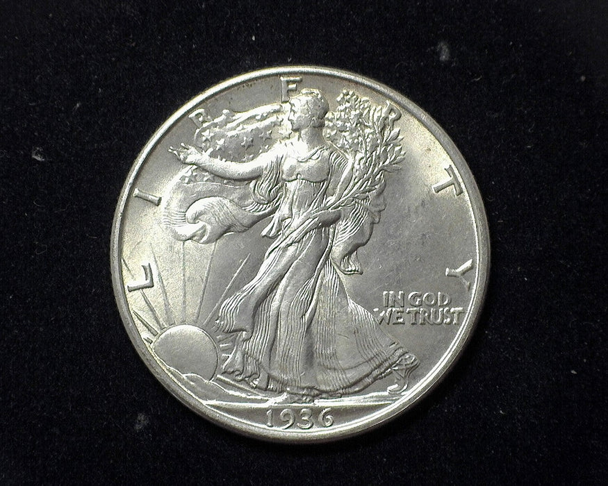 1936 D Liberty Walking Half Dollar BU - US Coin