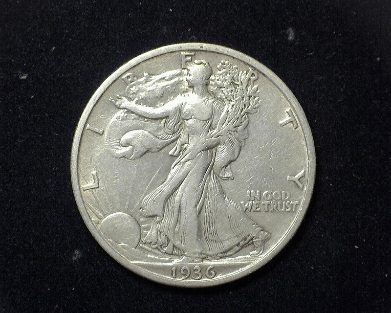 1936 S Liberty Walking Half Dollar VF - US Coin