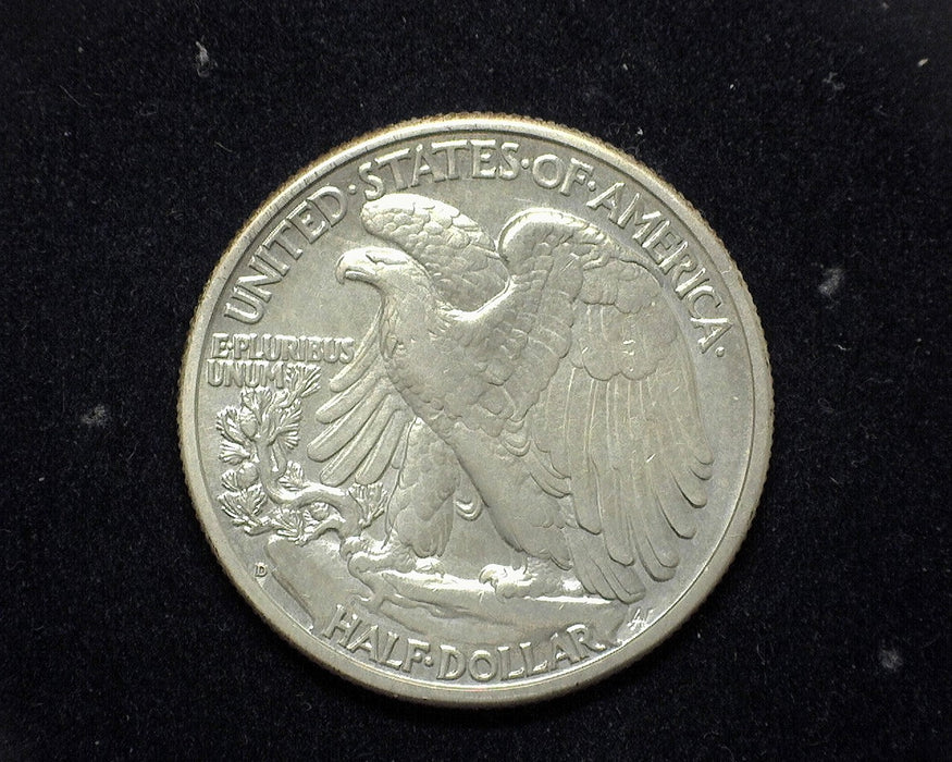 1937 D Liberty Walking Half Dollar XF/AU - US Coin