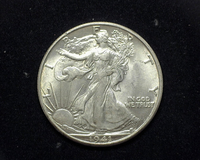1941 D Liberty Walking Half Dollar BU - US Coin