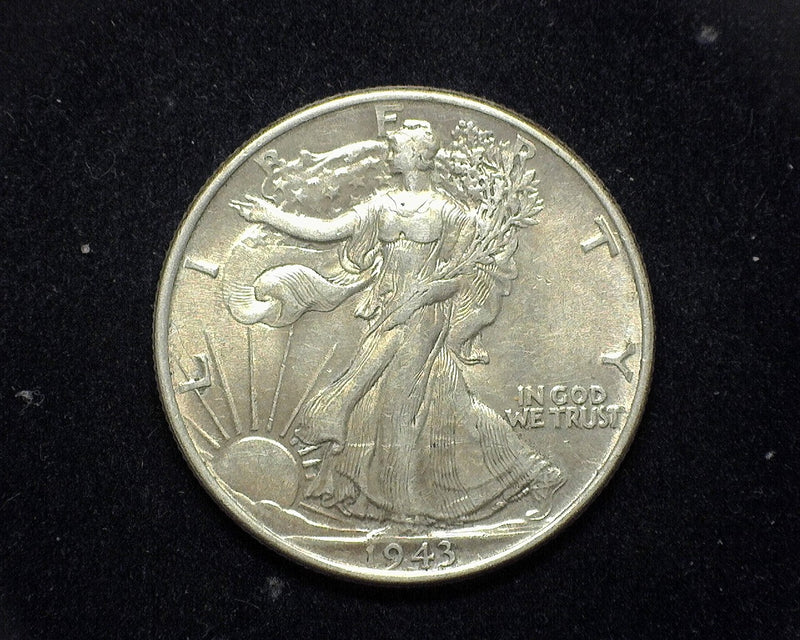 1943 Liberty Walking Half Dollar AU - US Coin
