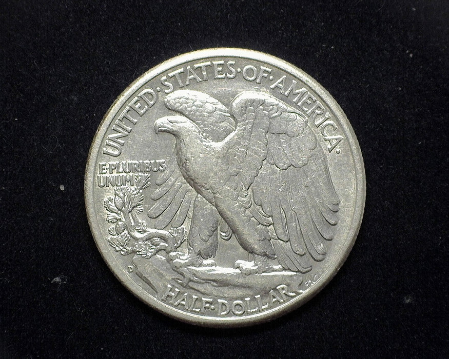 1943 D Liberty Walking Half Dollar AU - US Coin