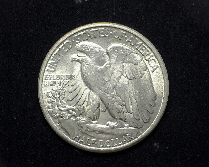 1945 D Liberty Walking Half Dollar BU - US Coin