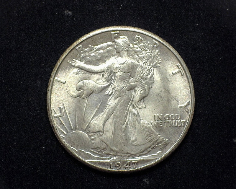1947 D Liberty Walking Half Dollar BU - US Coin