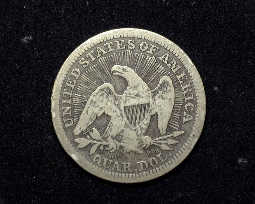 1853 Liberty Seated Quarter F - US Coin