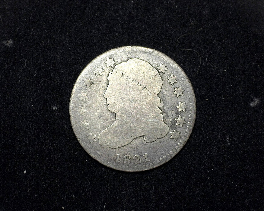 1821 Capped Bust Dime VG - US Coin