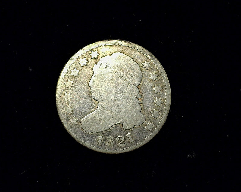 1821 Capped Bust Dime G - US Coin