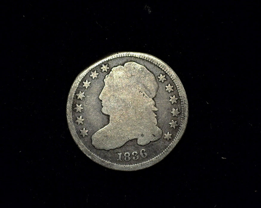 1836 Capped Bust Dime G - US Coin