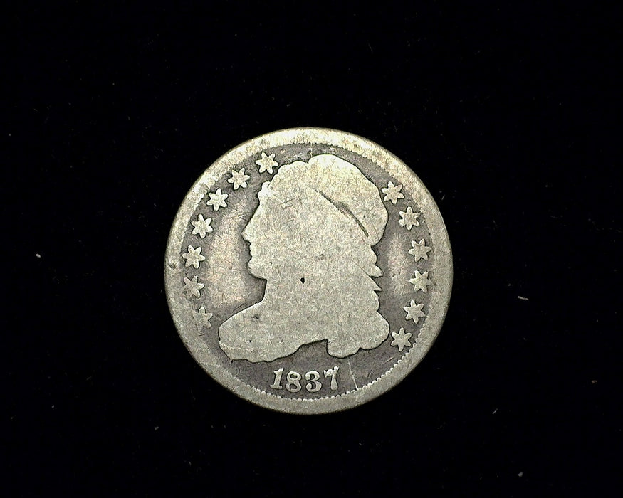 1837 Capped Bust Dime G - US Coin