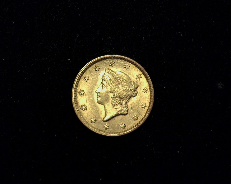1851 Type 1 Liberty Gold Dollar BU Choice - US Gold Coin