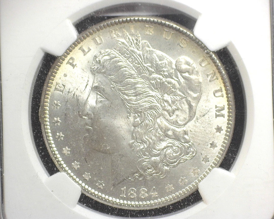 1884 Morgan Dollar NGC MS 64 - US Coin