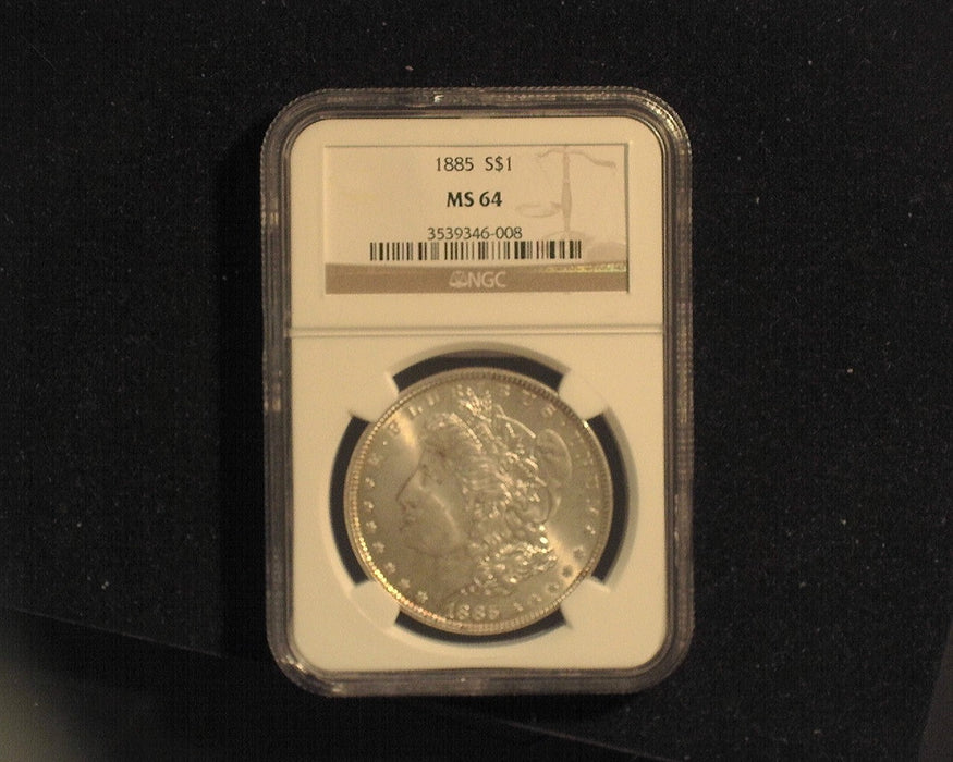 1885 Morgan Dollar NGC MS 64 - US Coin