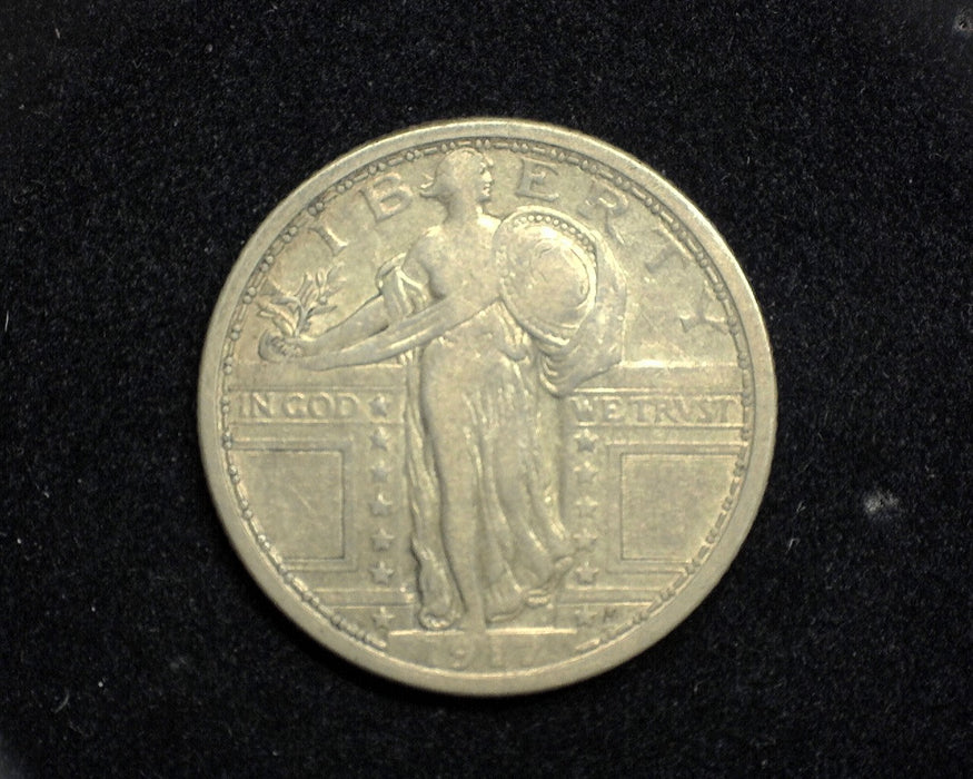 1917 Type 1 Standing Liberty Quarter VF/XF - US Coin