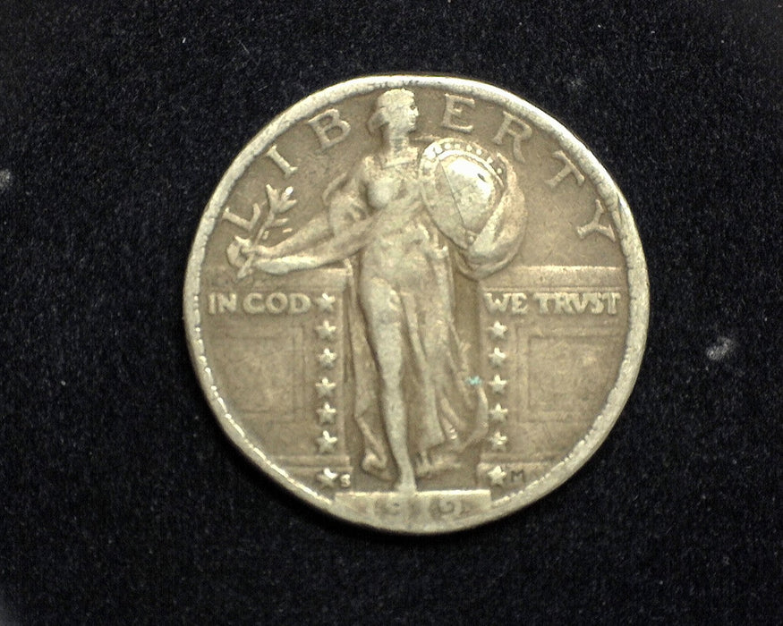 1919 S Standing Liberty Quarter VF - US Coin