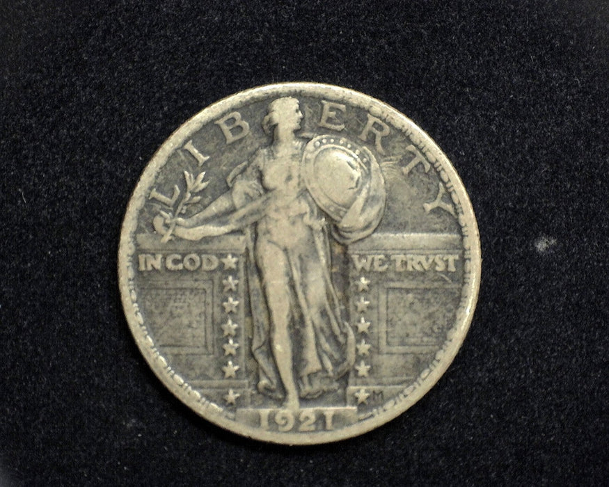 1921 Standing Liberty Quarter VF - US Coin