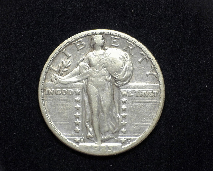 1923 S Standing Liberty Quarter VF - US Coin
