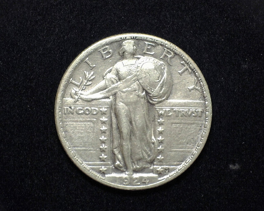 1924 Standing Liberty Quarter XF - 40 - US Coin