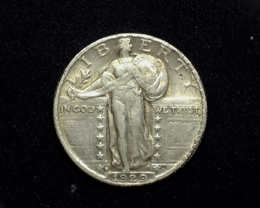 1929 D Standing Liberty Quarter XF - US Coin