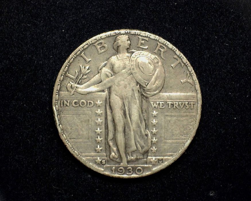 1930 S Standing Liberty Quarter VF/XF - US Coin