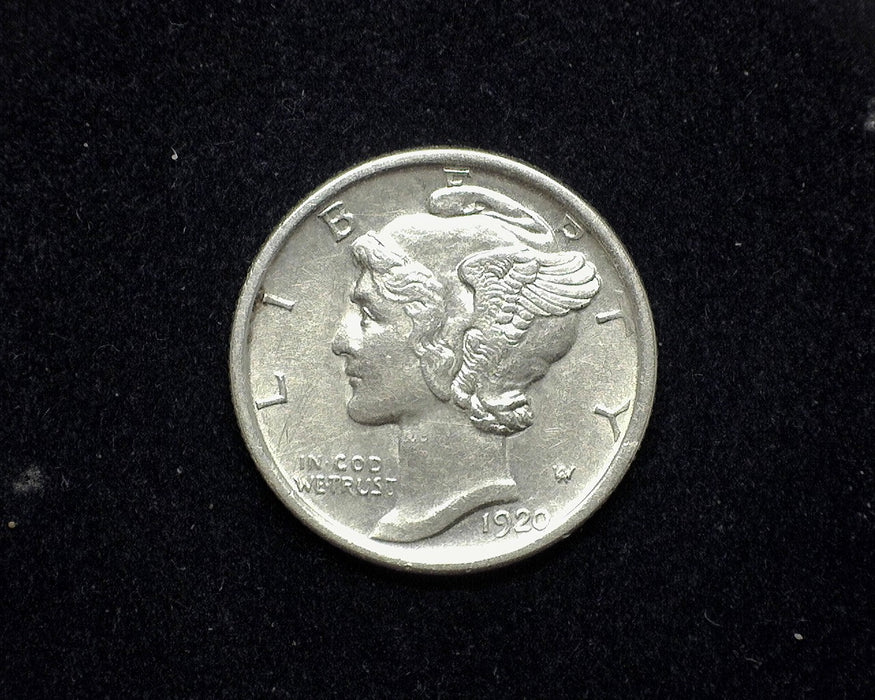 1920 D Mercury Dime AU - US Coin