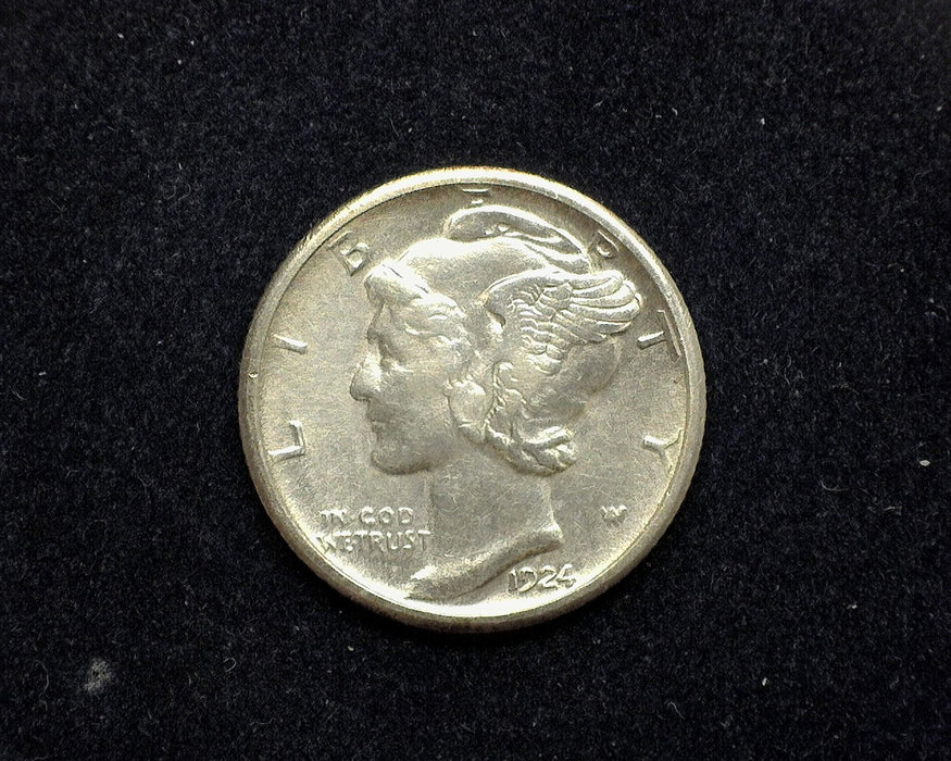 1924 S Mercury Dime XF/AU - US Coin
