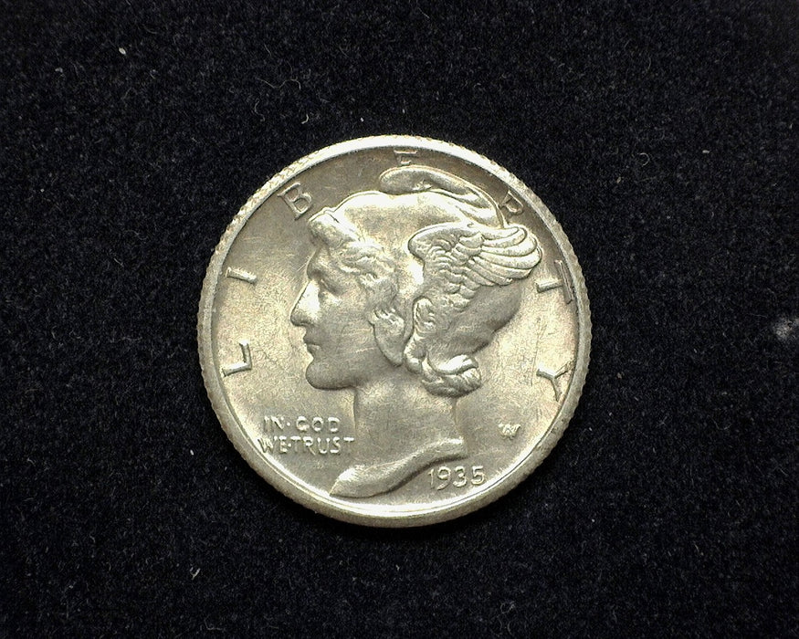 1935 D Mercury Dime BU - US Coin