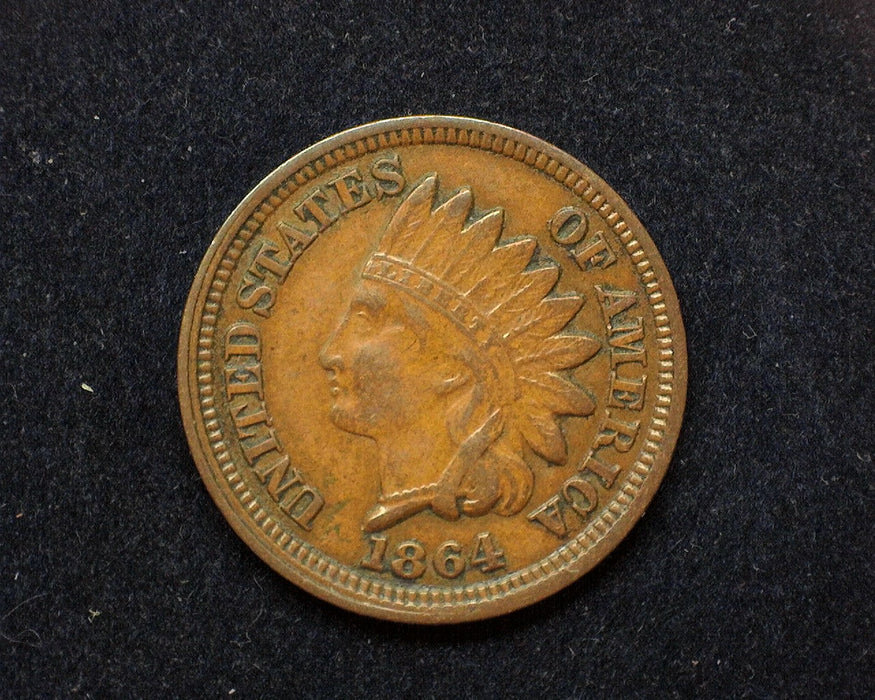 1864 Indian Head Penny/Cent VF Bronze - US Coin