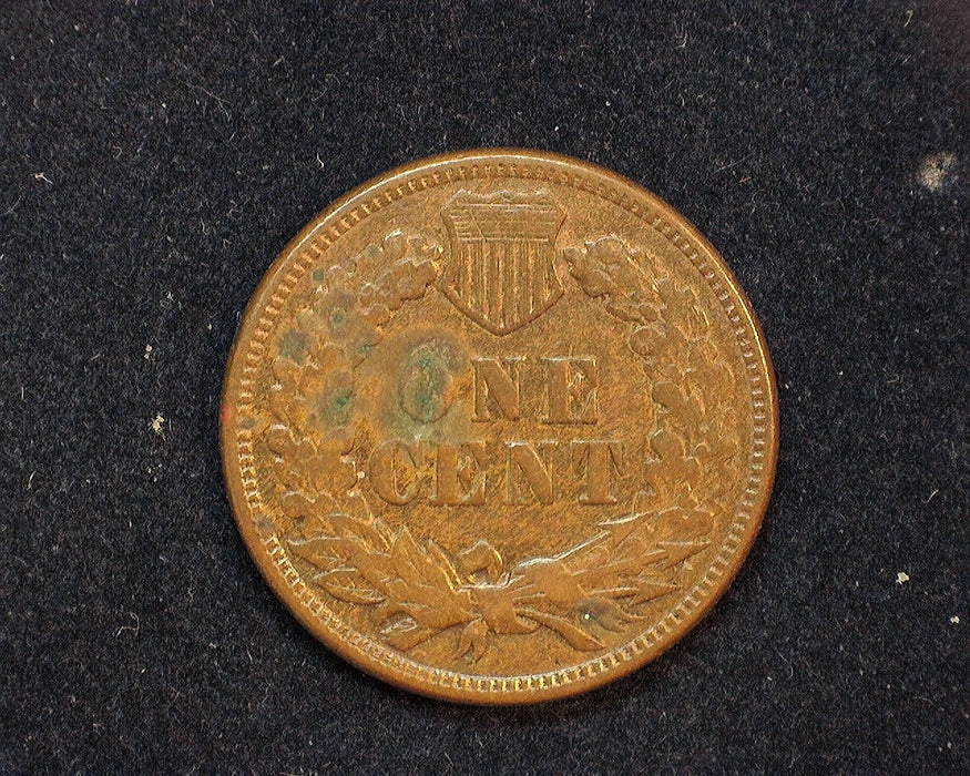 1874 Indian Head Penny/Cent VF Corrosion - US Coin