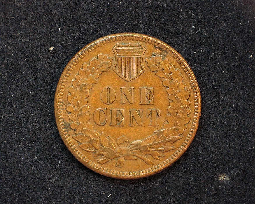 1876 Indian Head Penny/Cent VF/XF - US Coin