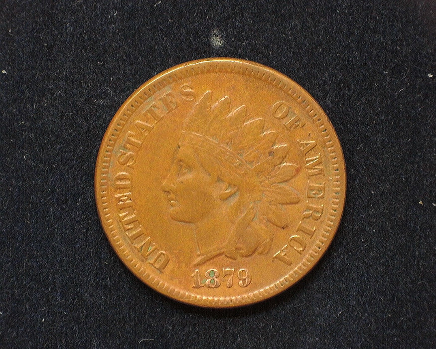 1879 Indian Head Penny/Cent F Gash. - US Coin