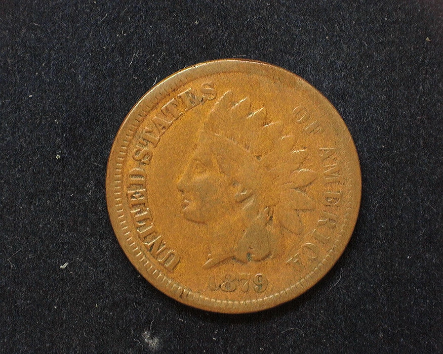 1879 Indian Head Penny/Cent VG/F - US Coin