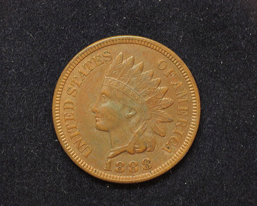 1888 Indian Head Penny/Cent XF/AU - US Coin