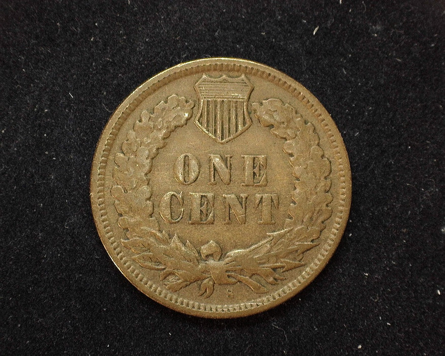 1909 S Indian Head Penny/Cent F/VF - US Coin