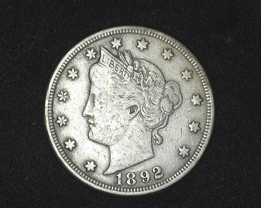 1892 Liberty Head Nickel F/VF - US Coin