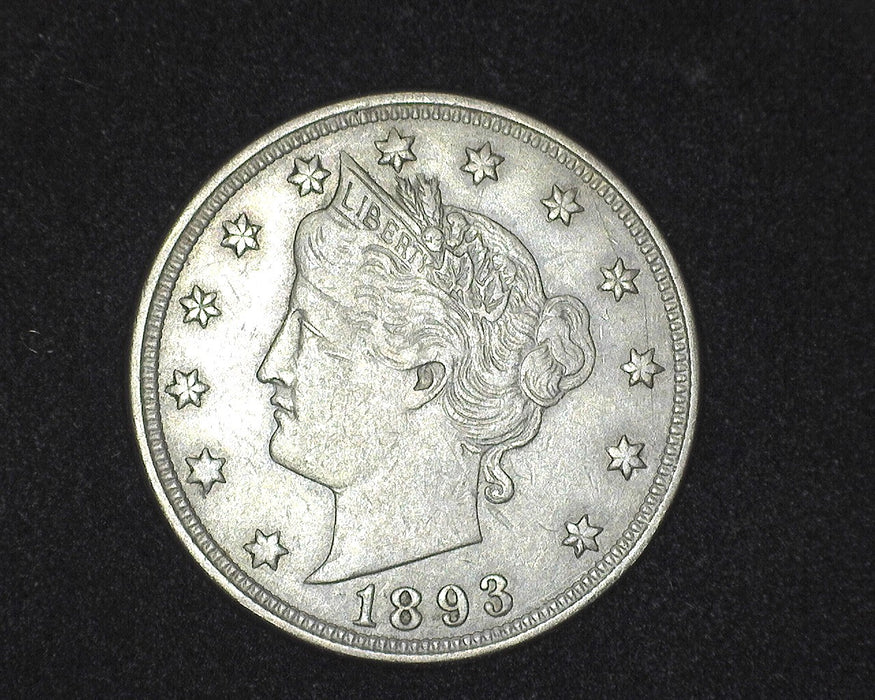 1893 Liberty Head Nickel F/VF - US Coin