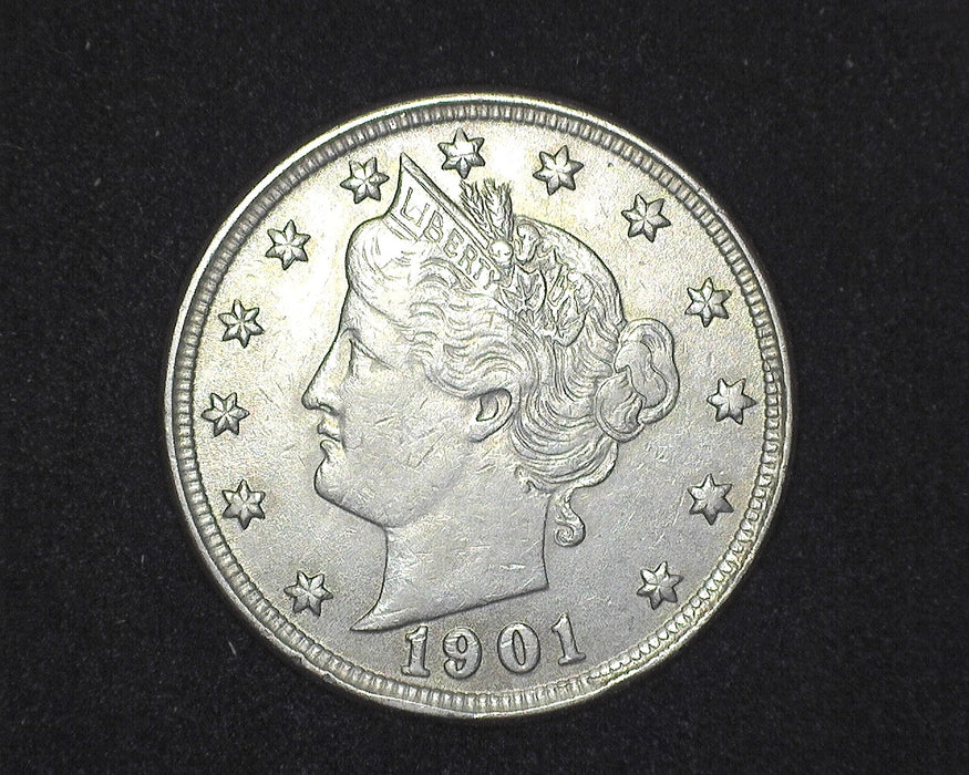1901 Liberty Head Nickel VF/XF - US Coin