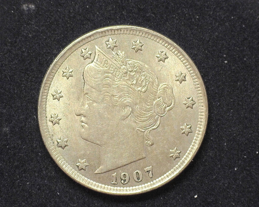 1907 Liberty Head Nickel AU - US Coin