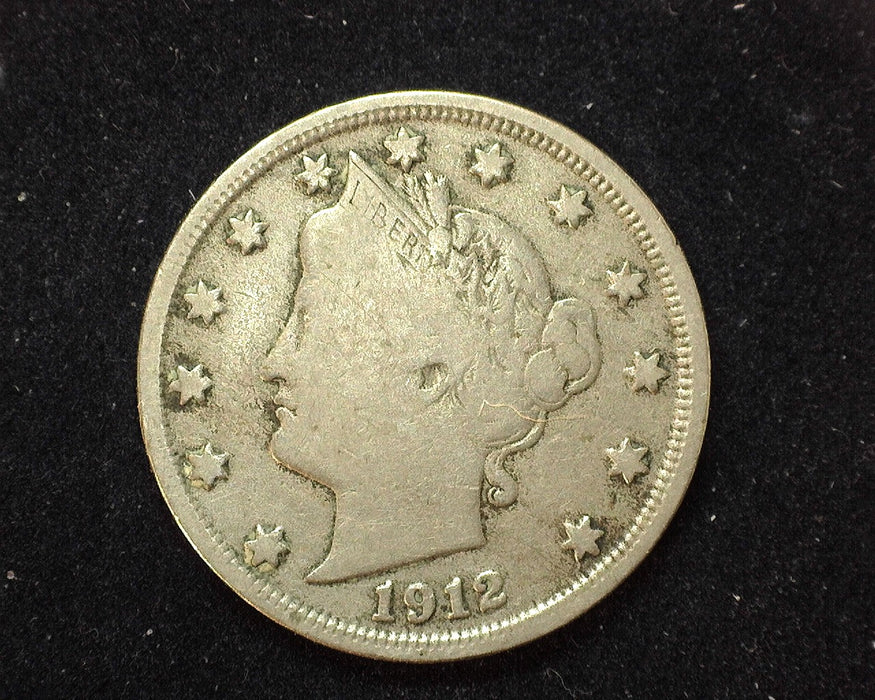 1912 S Liberty Head Nickel F - US Coin