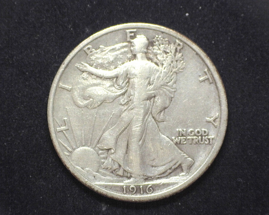 1916 Walking Liberty Half Dollar VF - US Coin