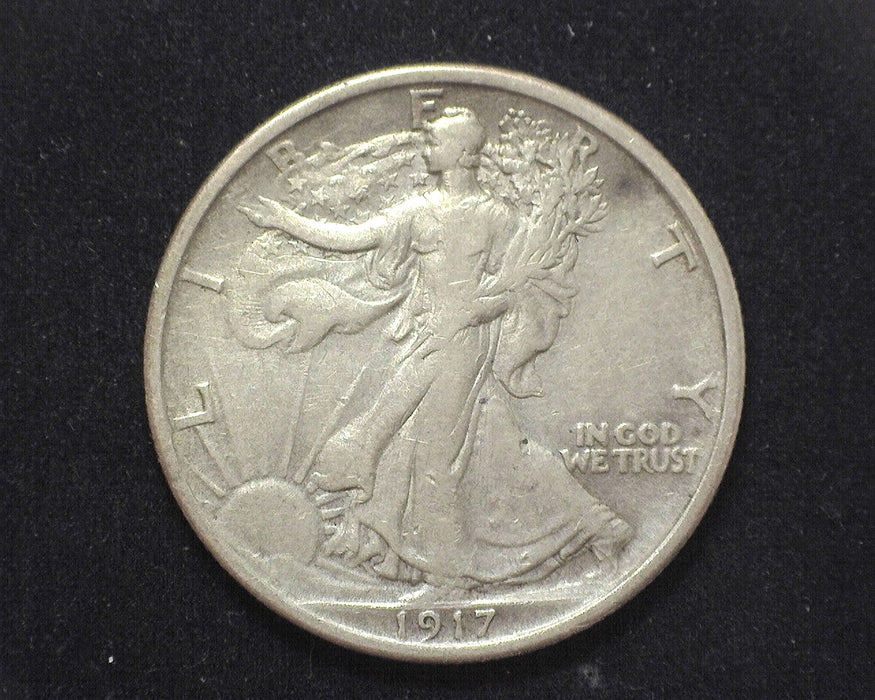 1917 Walking Liberty Half Dollar VF - US Coin