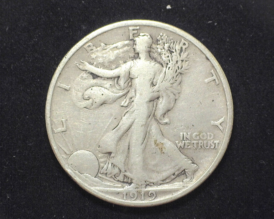 1919 Walking Liberty Half Dollar F/VF - US Coin