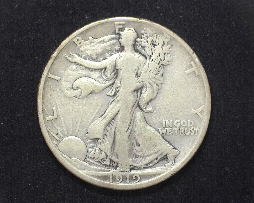 1919 D Walking Liberty Half Dollar F/VF - US Coin