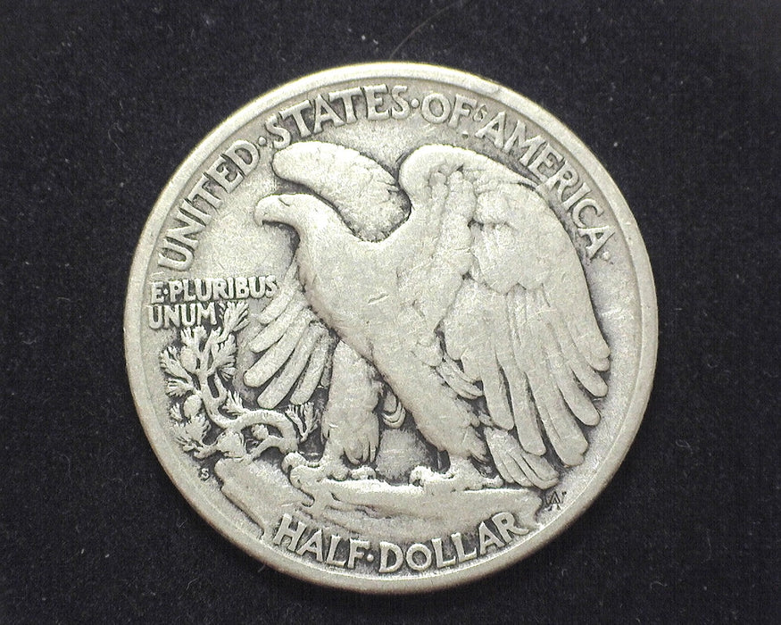 1919 S Walking Liberty Half Dollar F+ - US Coin