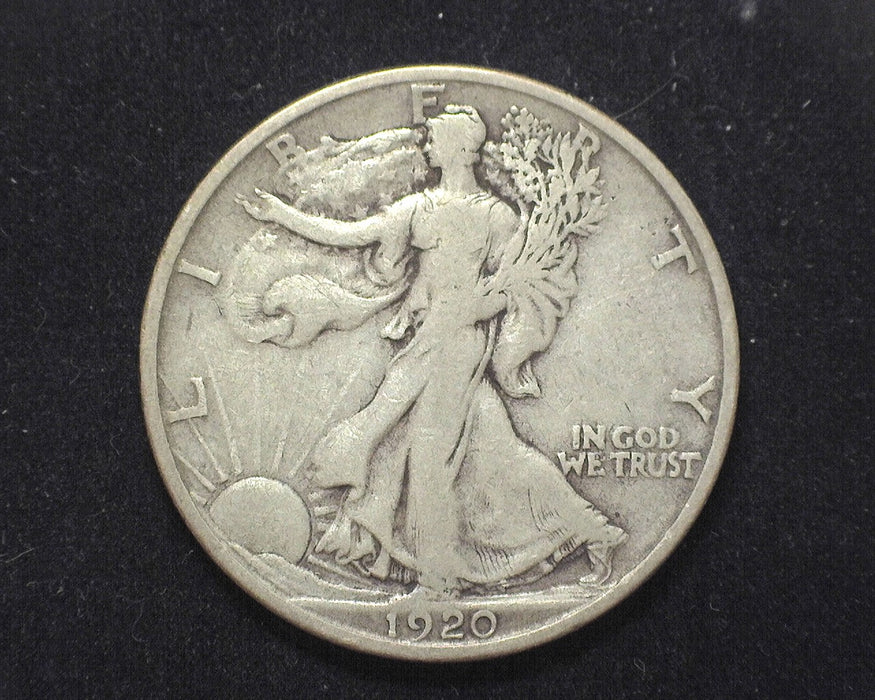 1920 S Walking Liberty Half Dollar F - US Coin