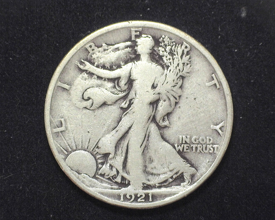 1921 Walking Liberty Half Dollar F - US Coin