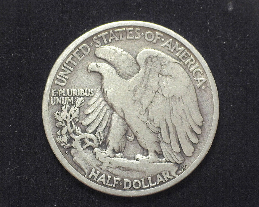 1921 S Walking Liberty Half Dollar F/VF - US Coin