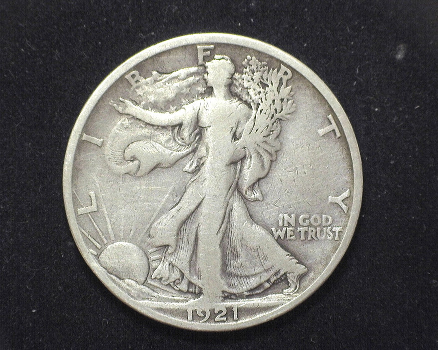 1921 S Walking Liberty Half Dollar F/VF - US Coin