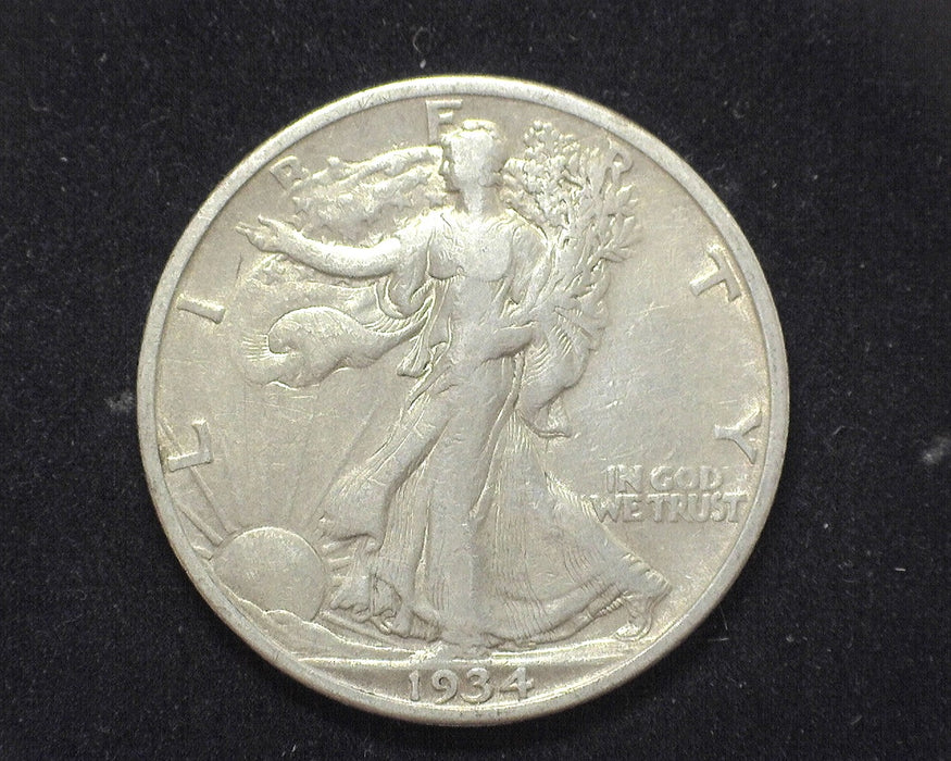 1934 S Walking Liberty Half Dollar VF/XF - US Coin